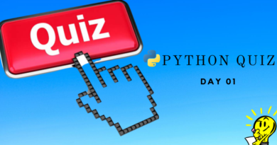 Python Quiz 01